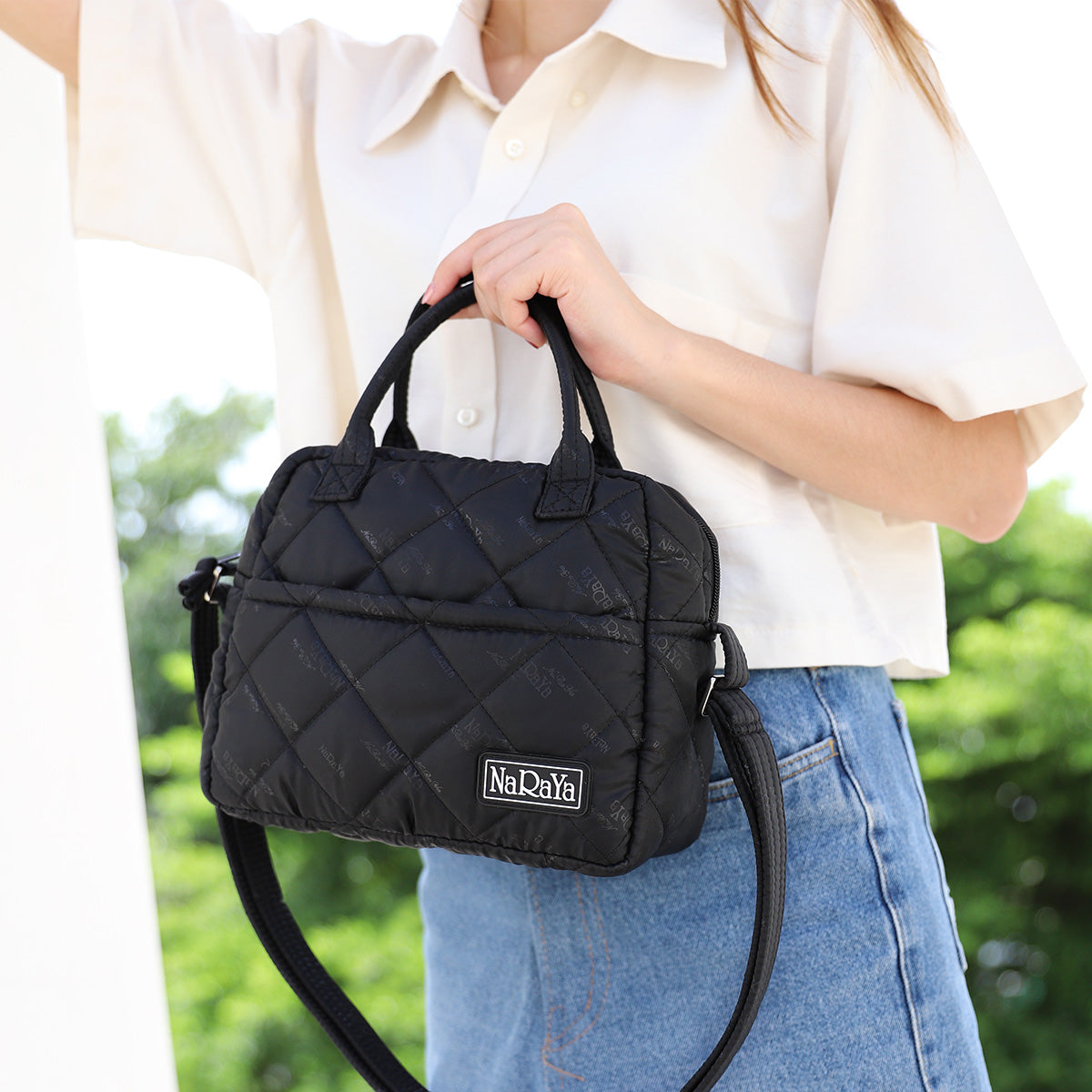 Anello quilted sling bag sale