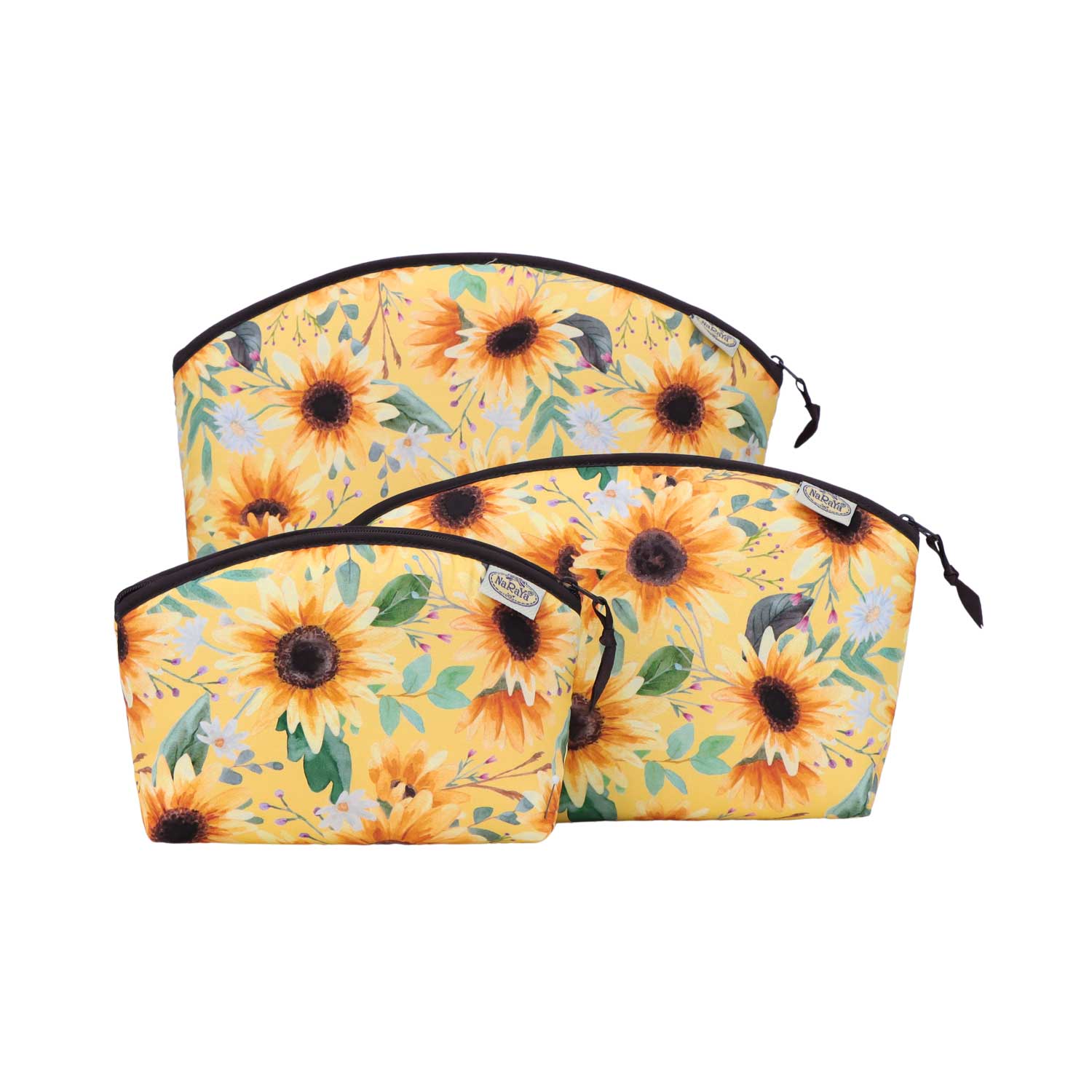 NaRaYa Cosmetic Bags (Set Of 3)