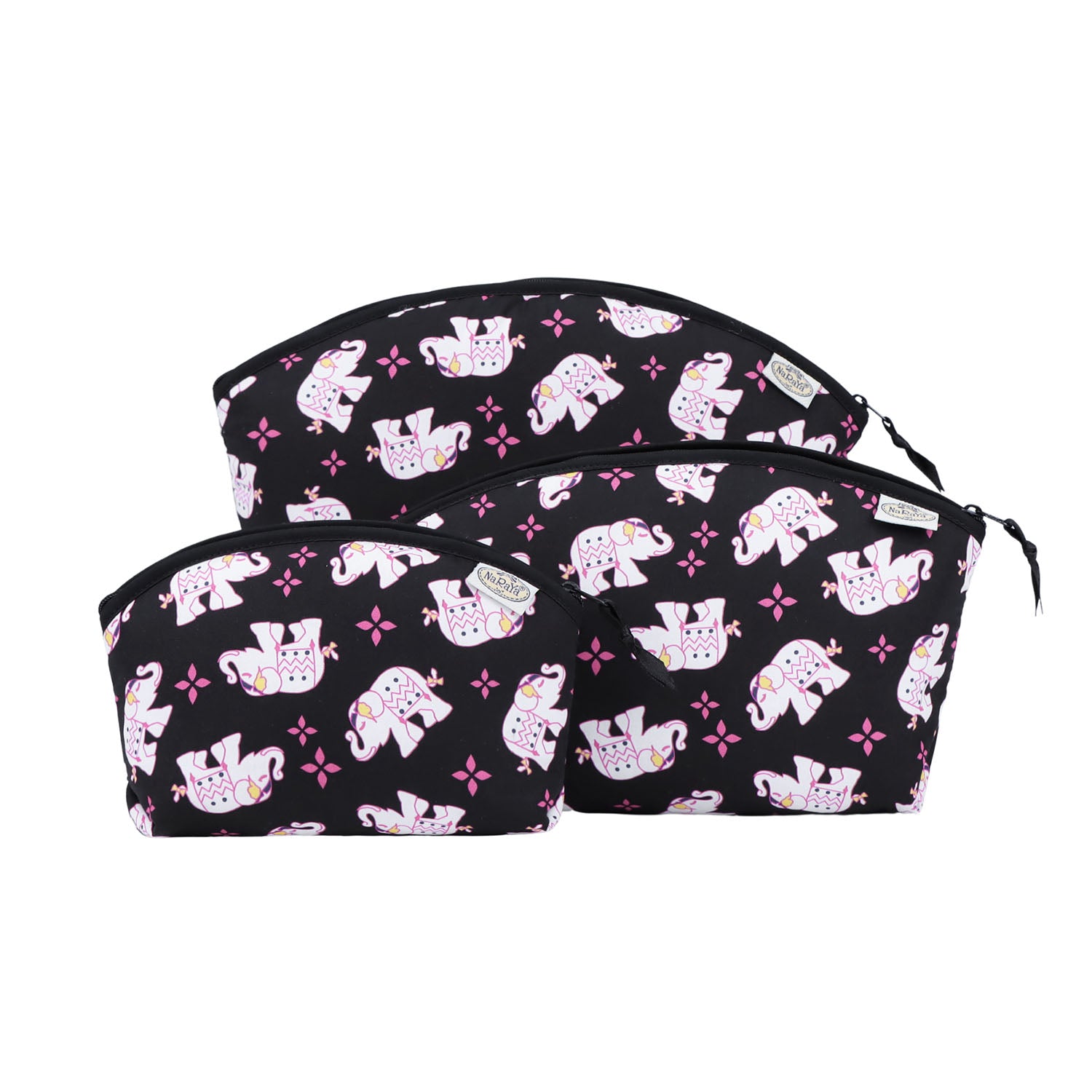 NaRaYa Cosmetic Bags (Set Of 3)