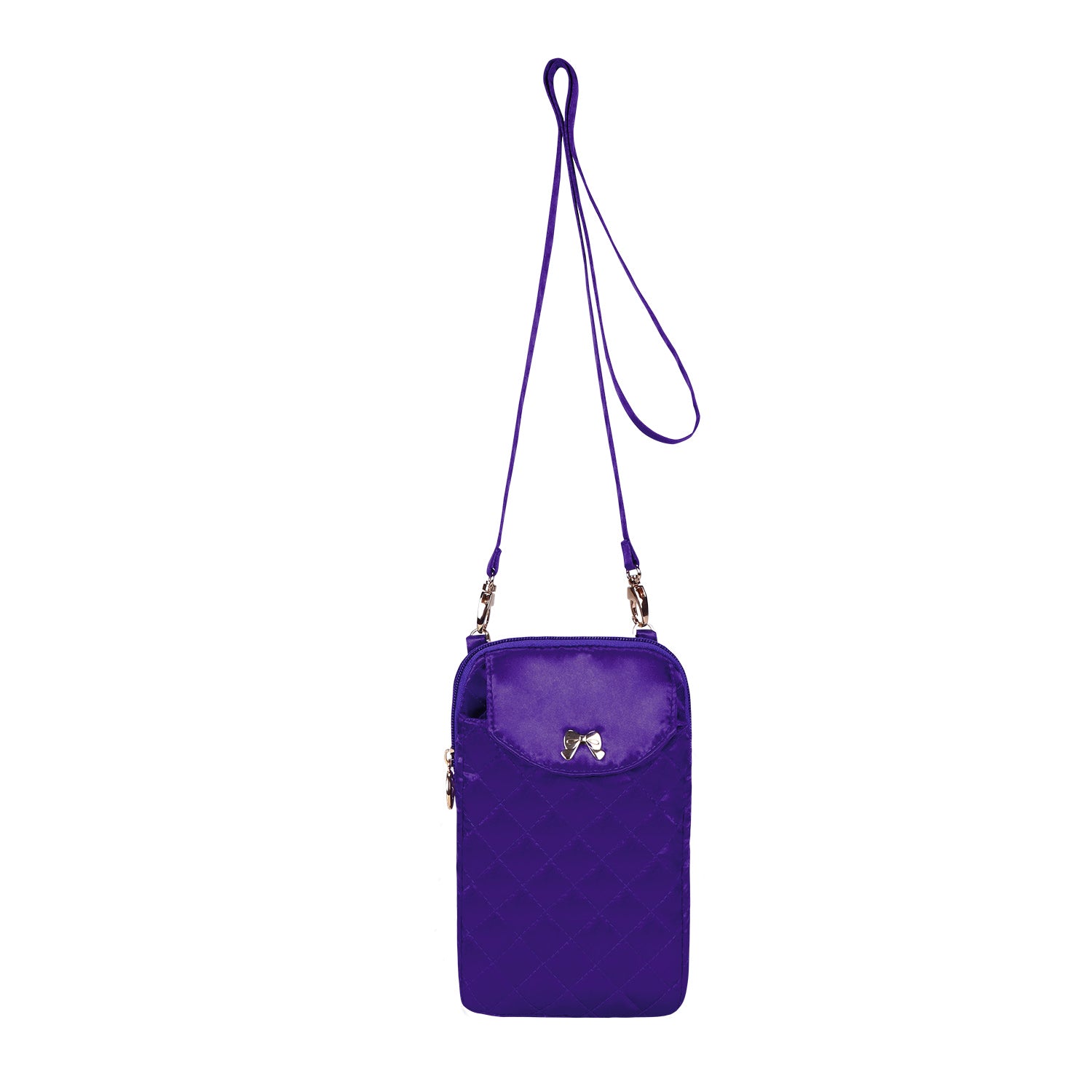 Purple hot sale crossbody handbag