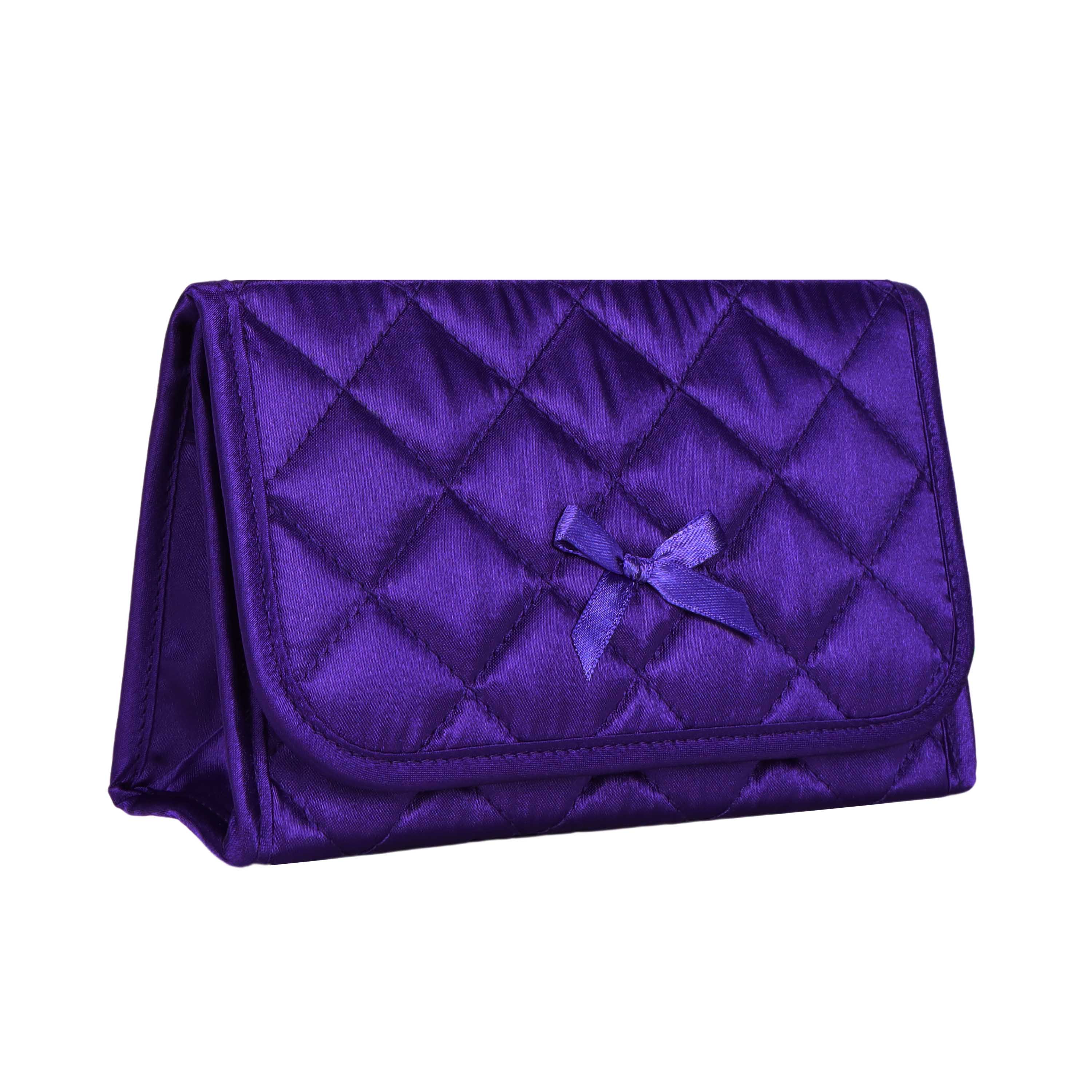 NaRaYa Satin Cosmetic Bag With Mirror S