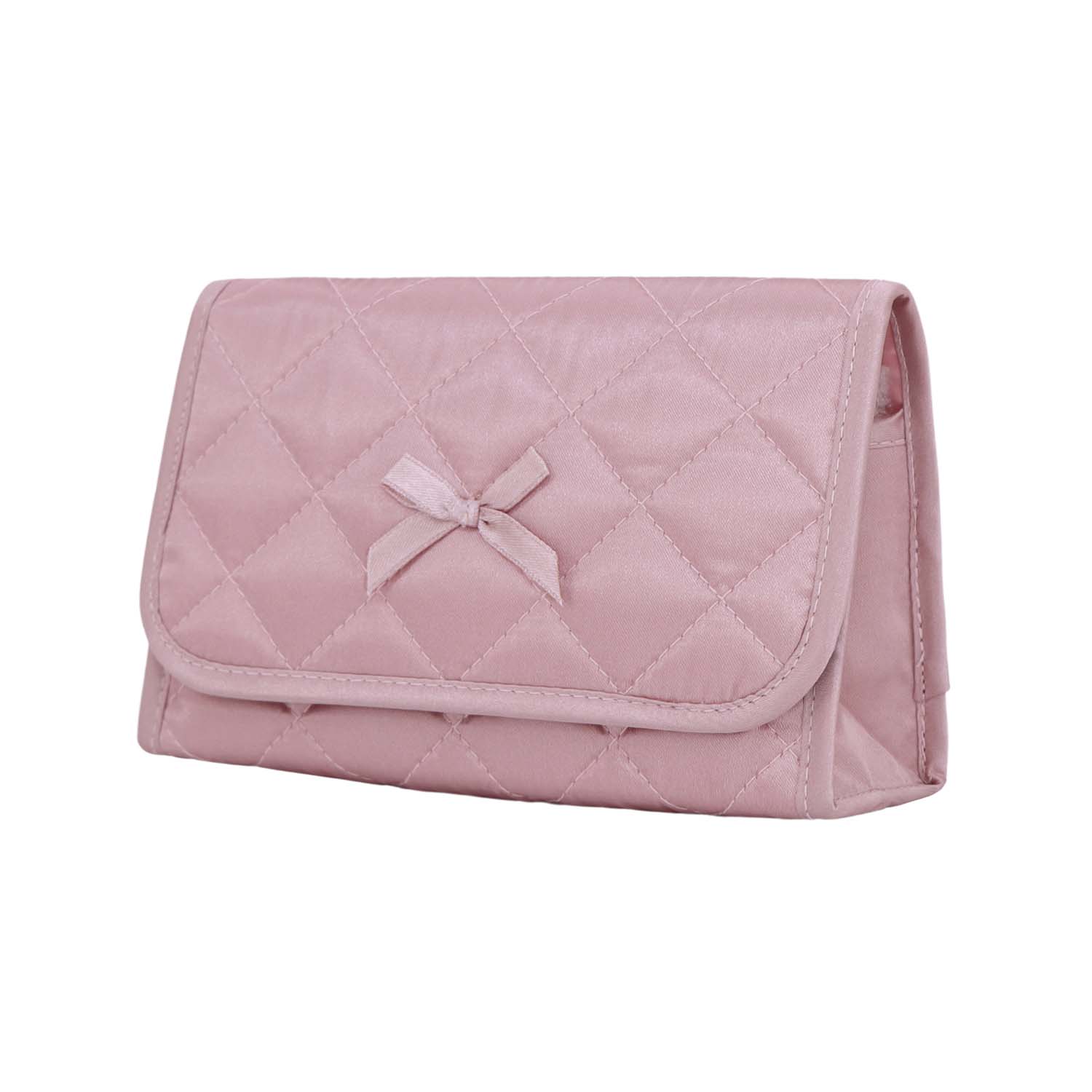 NaRaYa Satin Cosmetic Bag With Mirror S