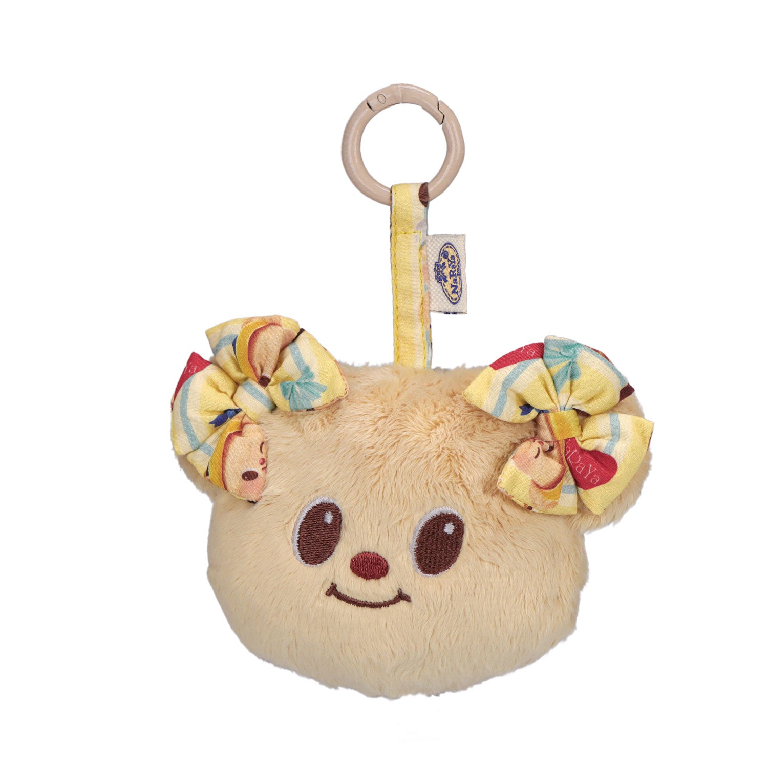 NaRaYa x Butterbear Plush Keychain