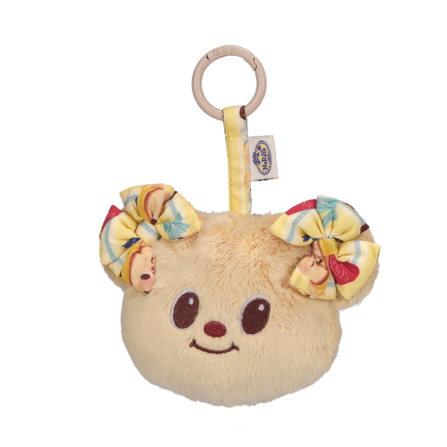 NaRaYa x Butterbear Plush Keychain