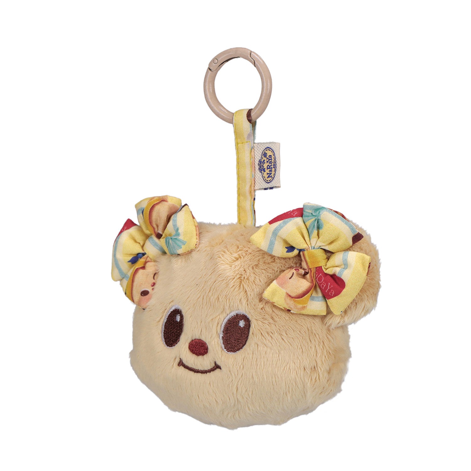 NaRaYa x Butterbear Plush Keychain