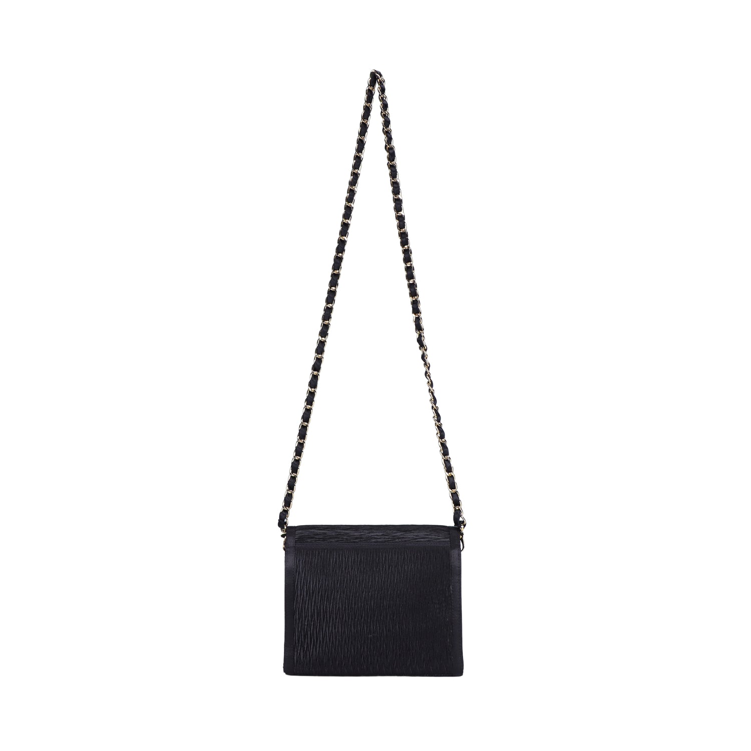 NaRaYa Pleated Satin Crossbody bag